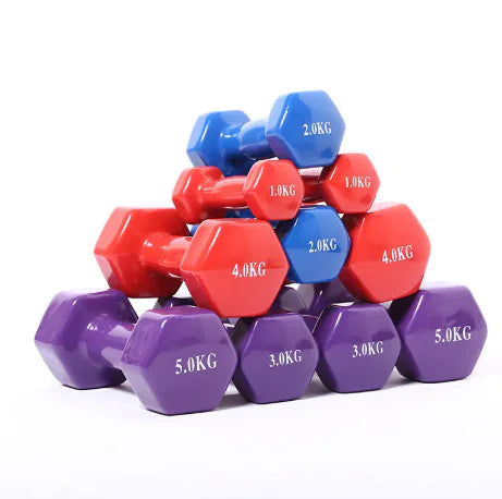 Colored Fitness Weights
